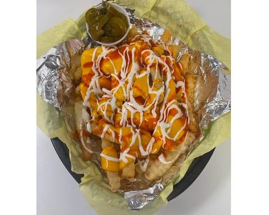 Order Buffallo Cheese Fries food online from Mr. Philly store, Grand Prairie on bringmethat.com