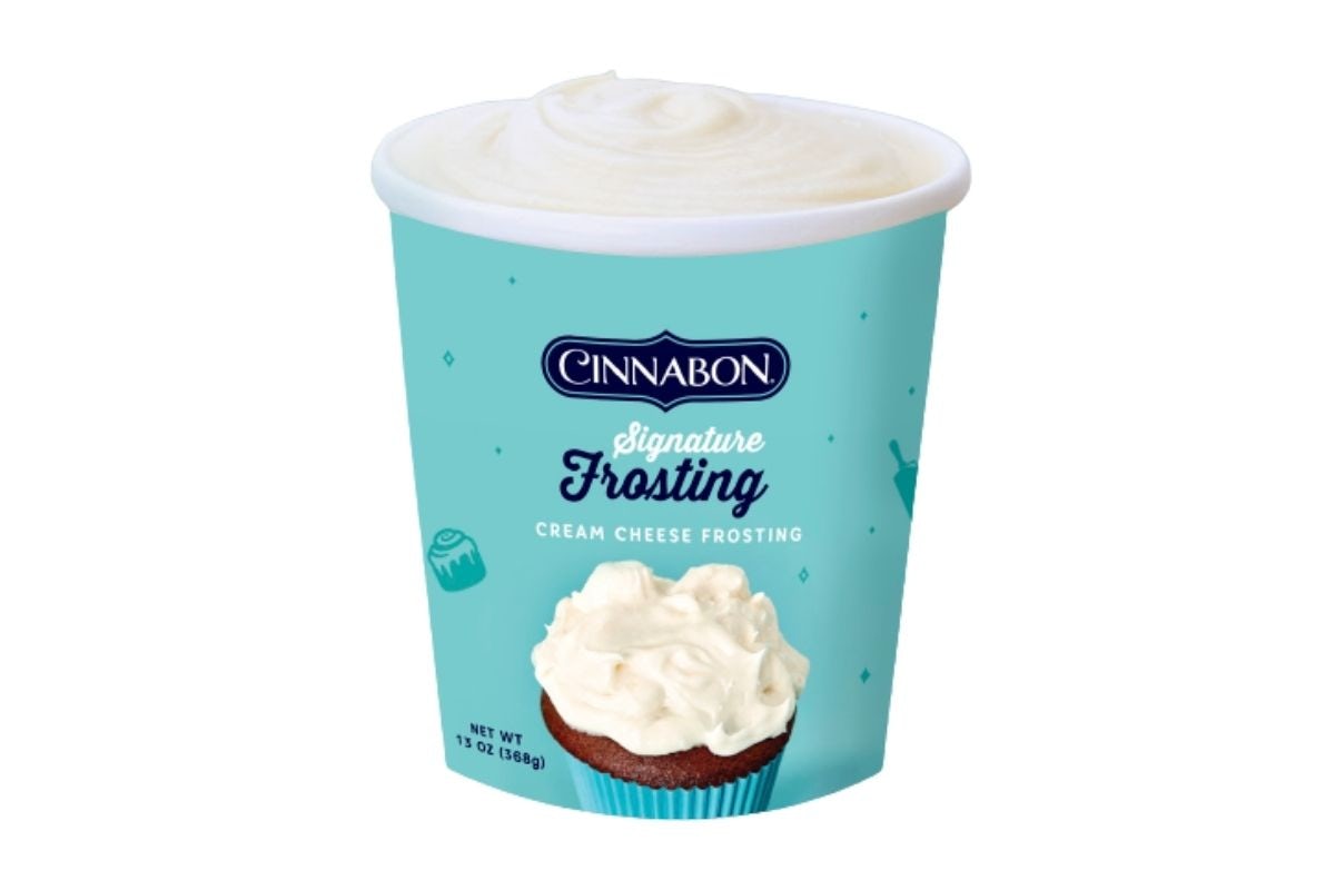 Order Signature Cream Cheese Frosting Pint food online from Cinnabon store, El Cajon on bringmethat.com