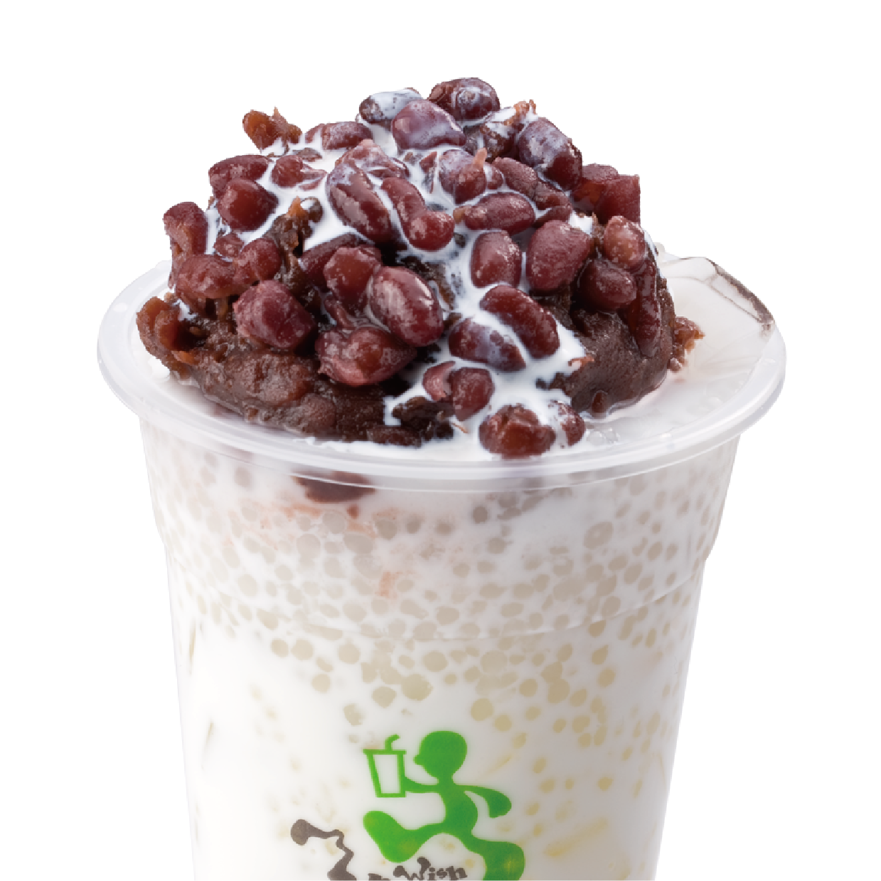 Order Red Bean and Sago Coconut Milk Tea food online from Mr. Wish store, Portsmouth on bringmethat.com