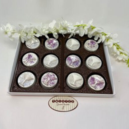 Order Crystal Champagne Chocolate Gift Box food online from Twisted Gourmet Chocolates store, Passaic on bringmethat.com