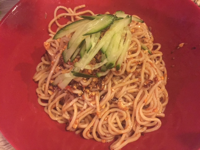 Order Cold Noodle with Chili Oil food online from Enchanted Szechuan store, Norwalk on bringmethat.com