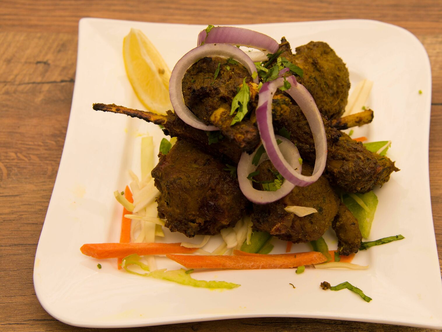Order Chettinad Lamb Chops food online from Nalan Indian Cuisine store, Lemoyne on bringmethat.com