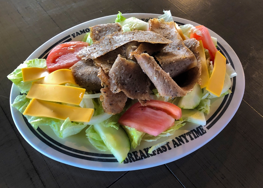 Order Gyro Salad food online from Gyro George store, Cleveland on bringmethat.com
