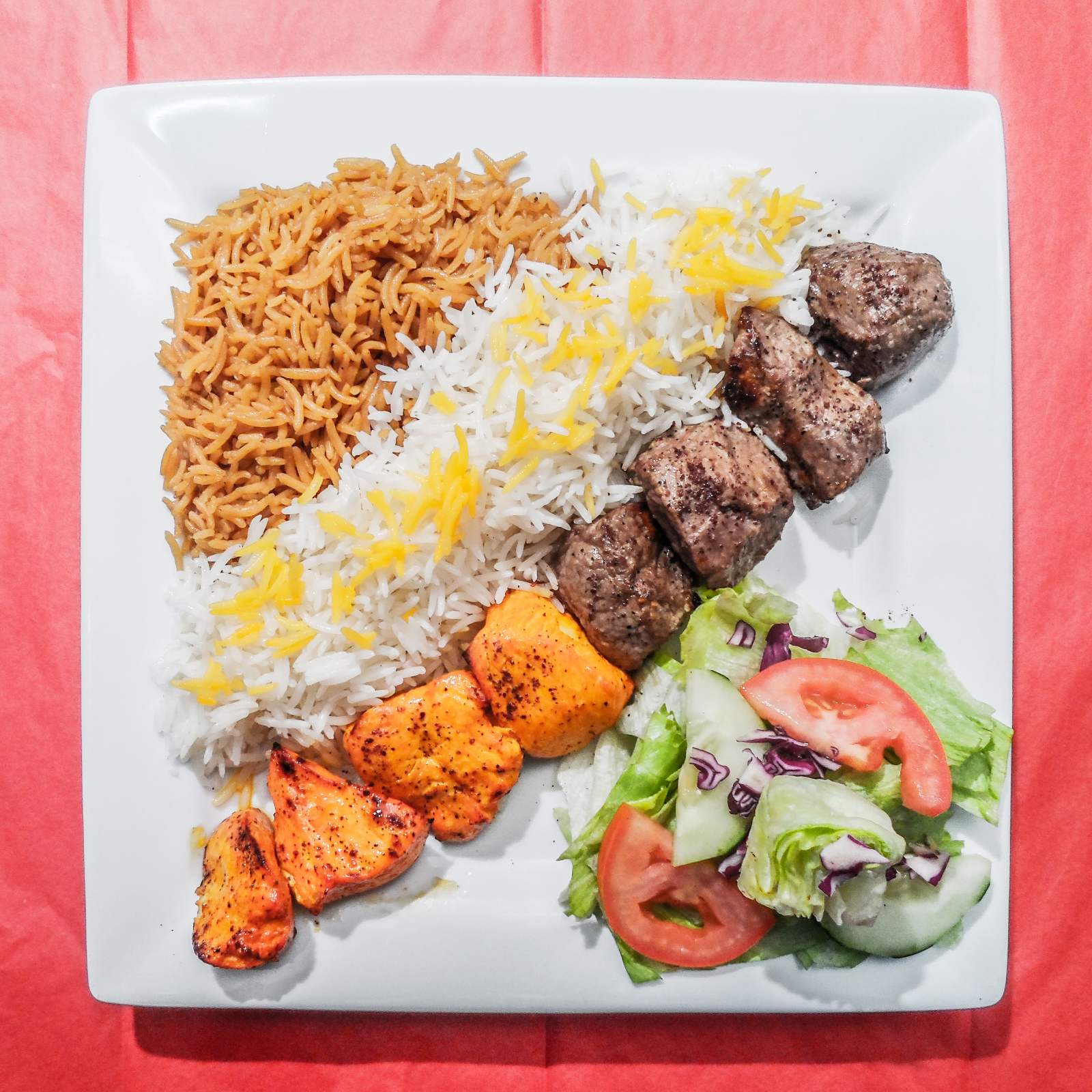 Order 14. Combo for 1 food online from Grill Kabob Xpress store, Old Town Manassas on bringmethat.com