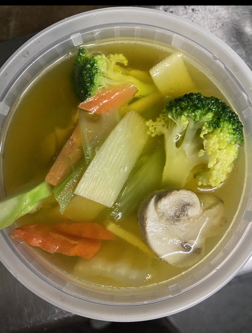 Order 7. Vegetable with Bean Curd Soup food online from New Jin Xin store, Brooklyn on bringmethat.com