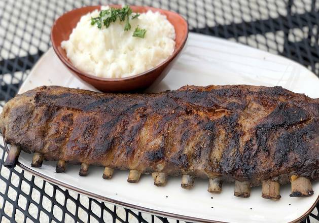 Order Baby Back Ribs Plate (Half) food online from Cedarcrest Grill store, Dallas on bringmethat.com