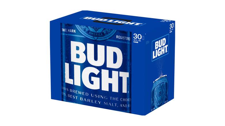 Order Bud Light Can - Pack Of 30 food online from Waldi Discount Liquor store, Ansonia on bringmethat.com
