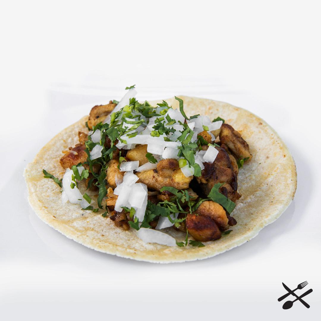 Order Chicken Taco food online from Spanglish Kitchen store, Alhambra on bringmethat.com