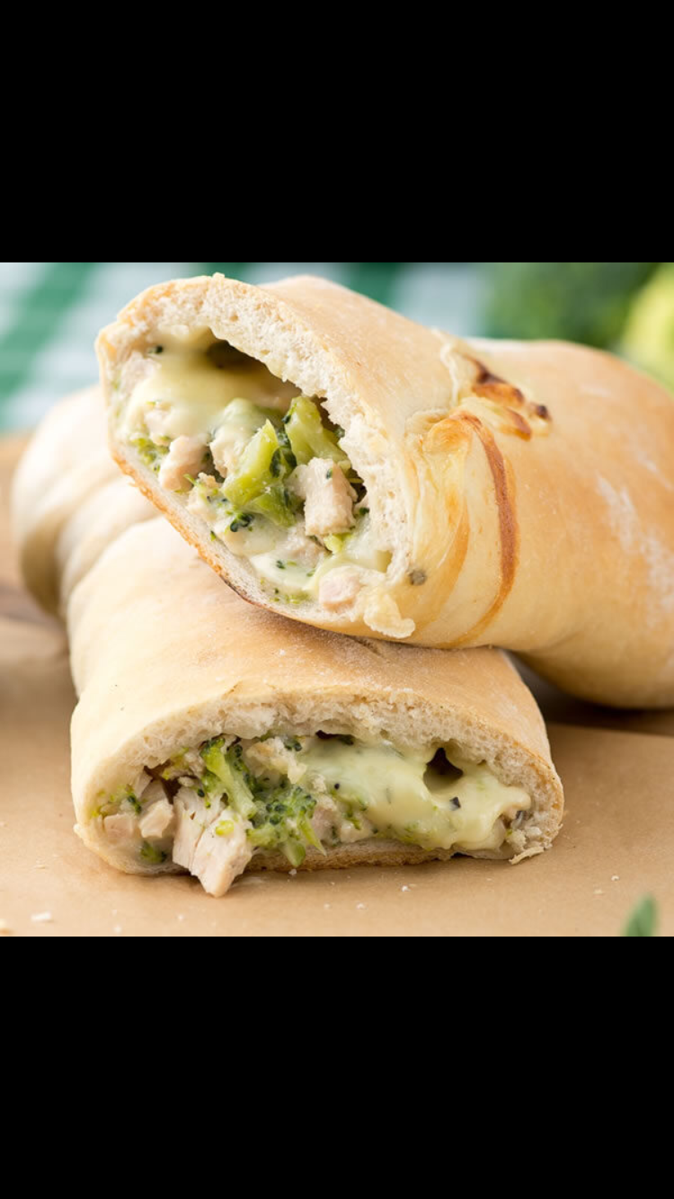 Order Chicken and Broccoli Roll food online from Prospero Pizza store, New Castle on bringmethat.com
