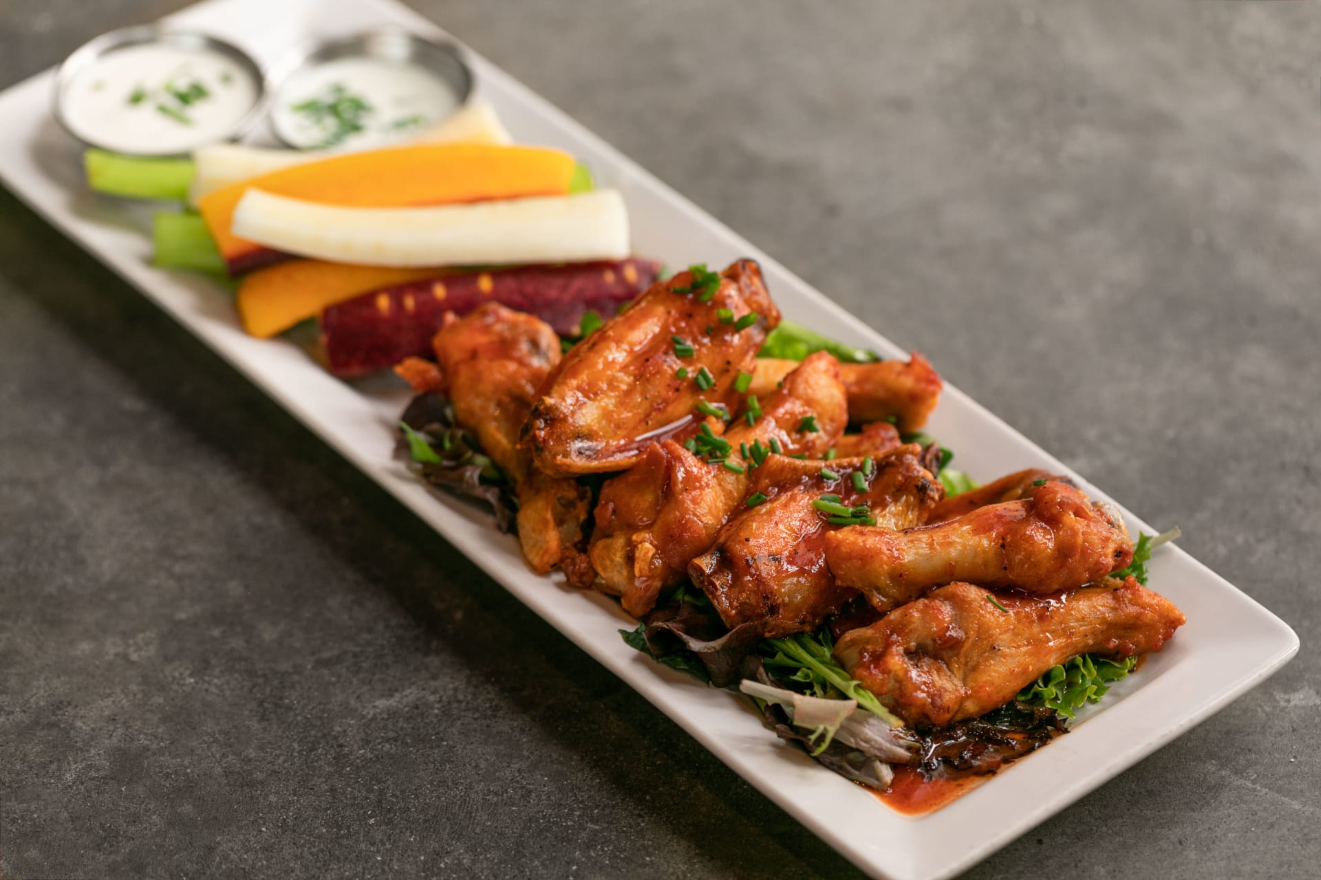 Order Free Range Chicken Wings food online from Rincon Brewery store, Ventura on bringmethat.com