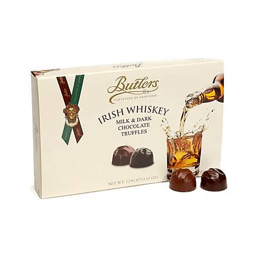 Order Butler's Irish Whiskey Milk & Dark Chocolate Truffles (4.4 OZ) 123504 food online from Bevmo! store, Albany on bringmethat.com