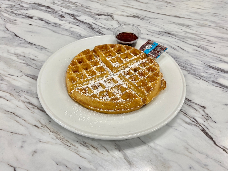 Order BELGIAN WAFFLE food online from Uncle Johns Pancake House store, San Jose on bringmethat.com