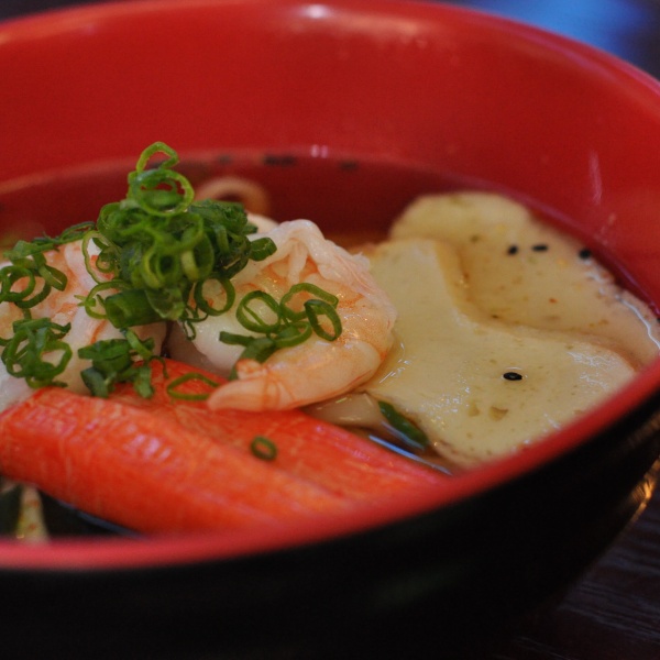 Order Seafood Udon Soup food online from KenShin Asian Diner store, Philadelphia on bringmethat.com