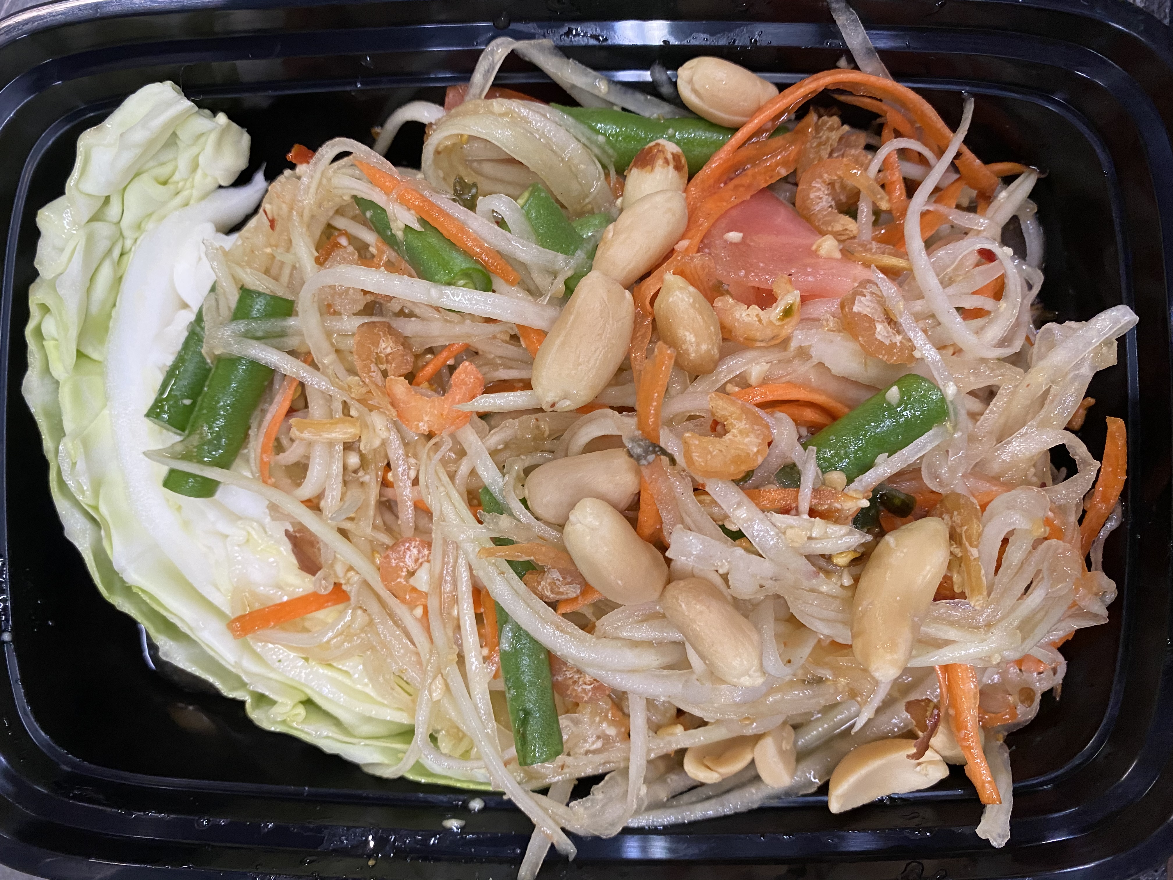Order Thai Papaya Salad food online from Lucky Deli store, Los Angeles on bringmethat.com
