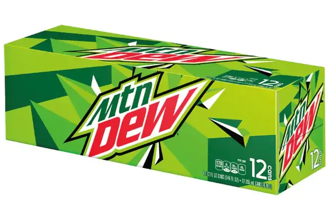 Order Mtn Dew Soda (12 pk) food online from Ctown Supermarkets store, Uniondale on bringmethat.com