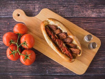 Order Sausage Parm Sandwich - 12" food online from Pats Pizzeria store, Lindenwold on bringmethat.com