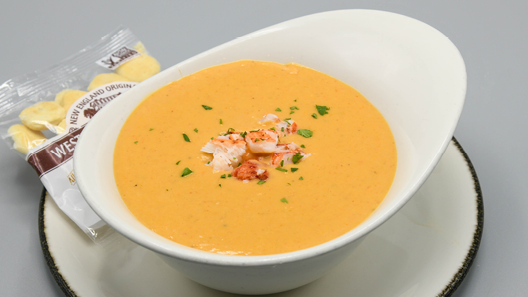 Order Maine Lobster Bisque (Bowl) food online from Mitchell's Fish Market store, Livonia on bringmethat.com