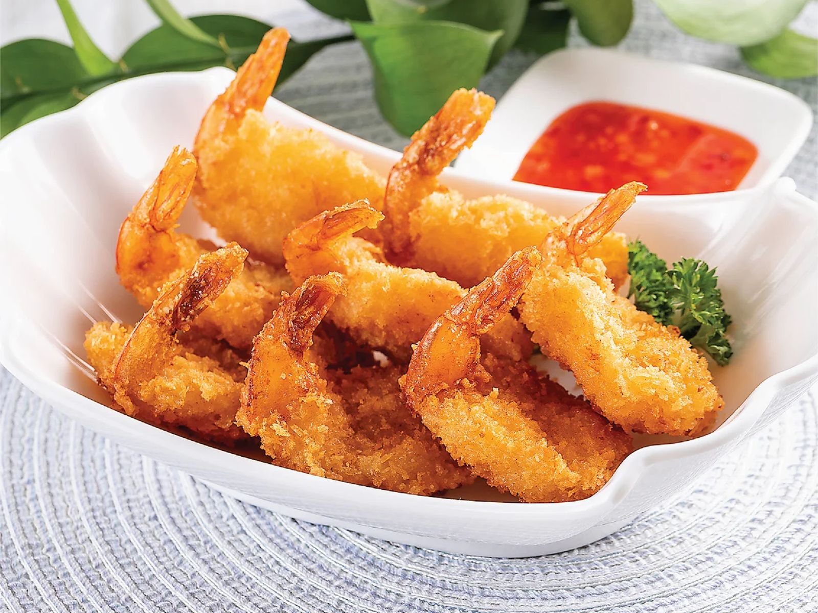 Order B4. Butterfly Shrimps - 酥炸鳳尾蝦 food online from Sweethoney Dessert store, Artesia on bringmethat.com