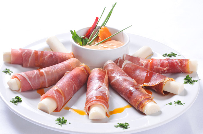 Order PALMITOS CON PROSCIUTTO food online from Che Gaucho store, Tomball on bringmethat.com