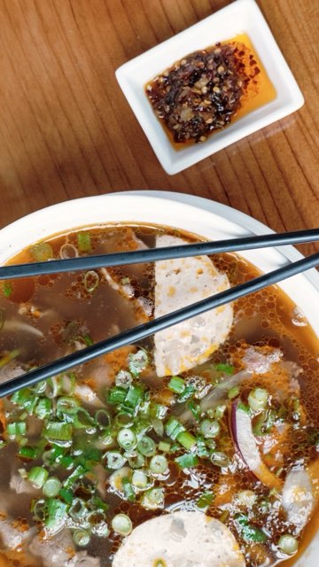 Order Spicy Beef Noodle Soup food online from District Iii store, Alpharetta on bringmethat.com
