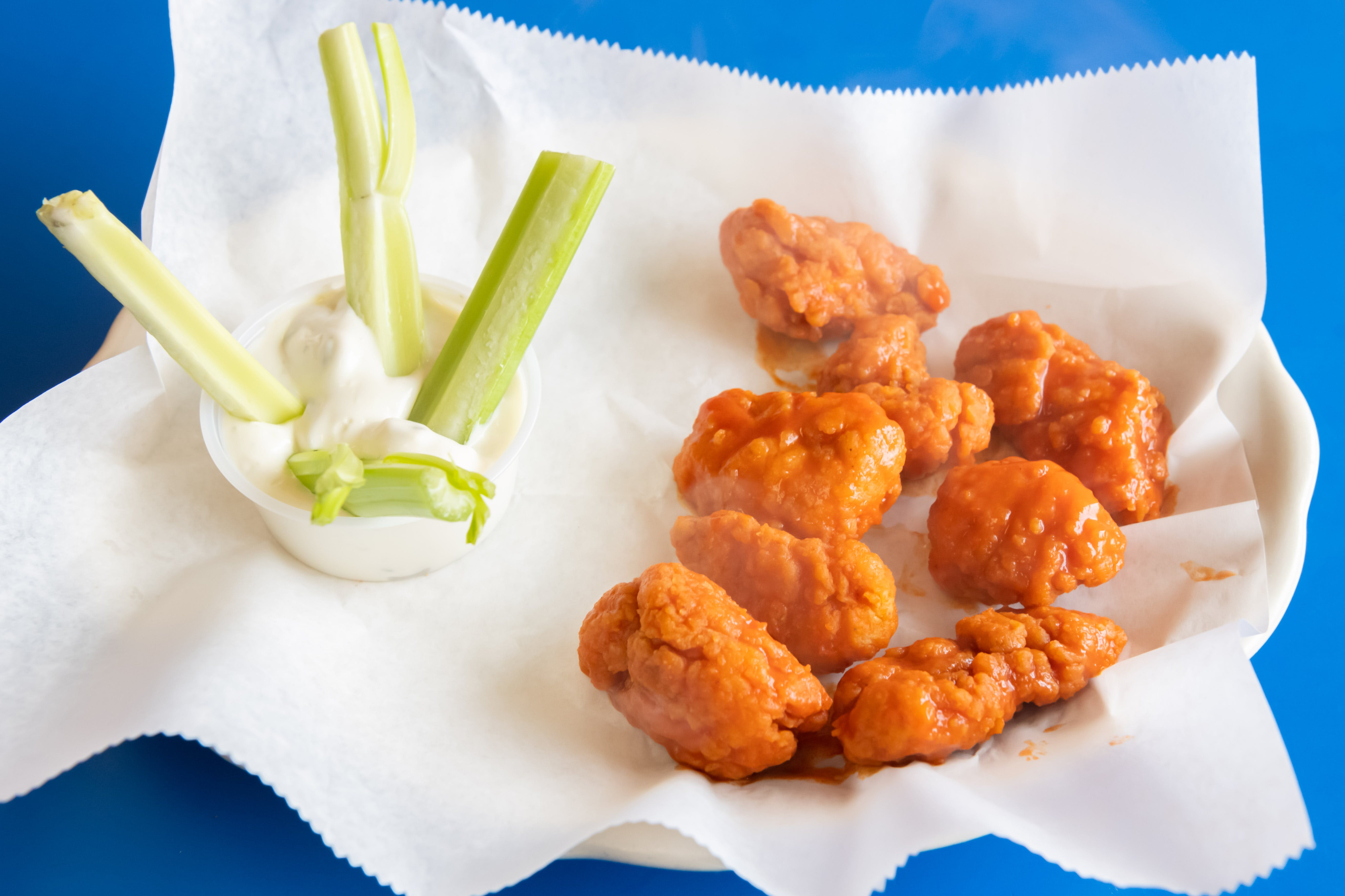 Order Boneless Wings - 6 Pieces food online from Southington Pizza House store, Southington on bringmethat.com