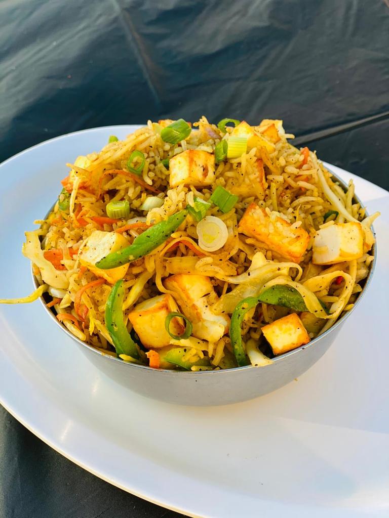Order Paneer Fried Rice food online from Kabobs Indian Grill store, Minneapolis on bringmethat.com