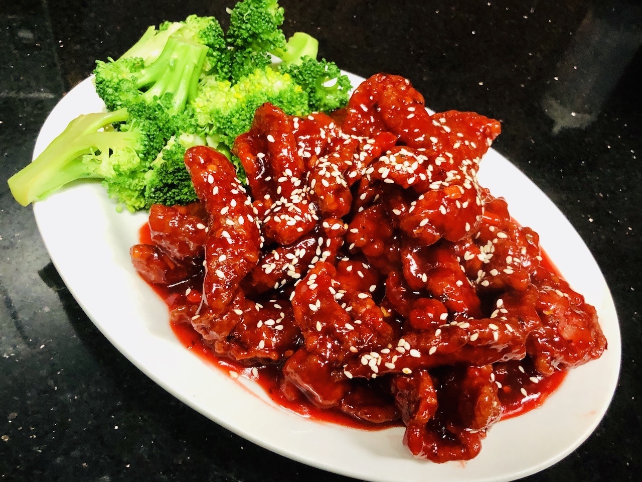 Order Sesame Beef /芝麻牛 food online from Chef Tang store, Vista on bringmethat.com