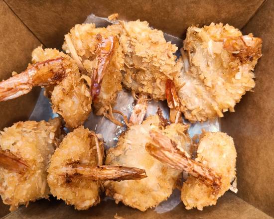Order Coconut Shrimps (8 pcs) food online from Seafood Kitchen &Teriyaki store, New York on bringmethat.com