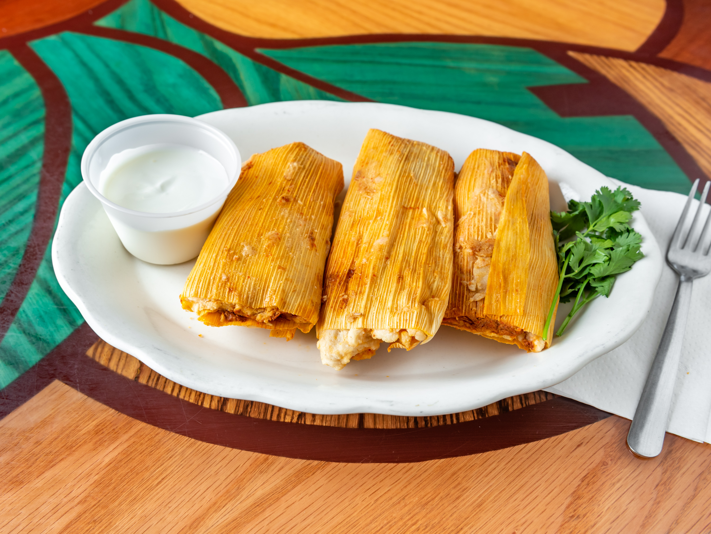 Order Tamale food online from Burrito Grill store, Winfield on bringmethat.com
