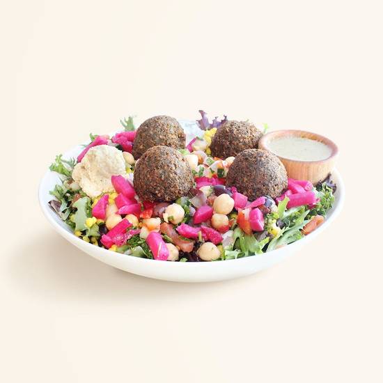 Order falafel forest food online from Mezeh Mediterranean Grill store, Arlington on bringmethat.com