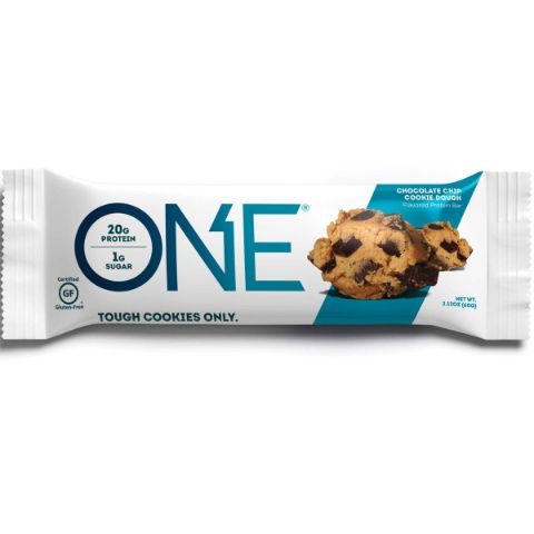 Order OneBar Chocolate Chip Cookie Dough Protein Bar 2.12oz food online from 7-Eleven store, Pittsburgh on bringmethat.com