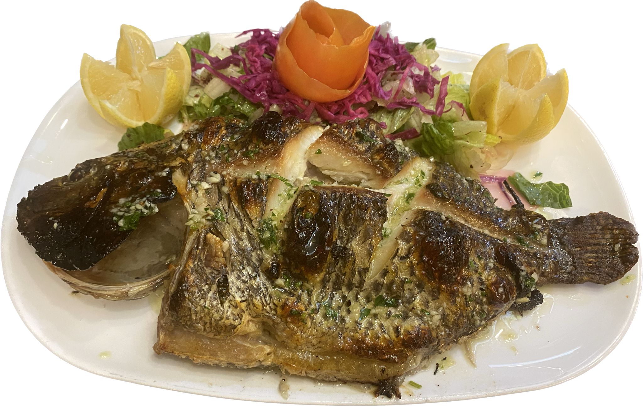 Order 55. St. Peters Fish food online from Beyti turkish kebab store, Brooklyn on bringmethat.com