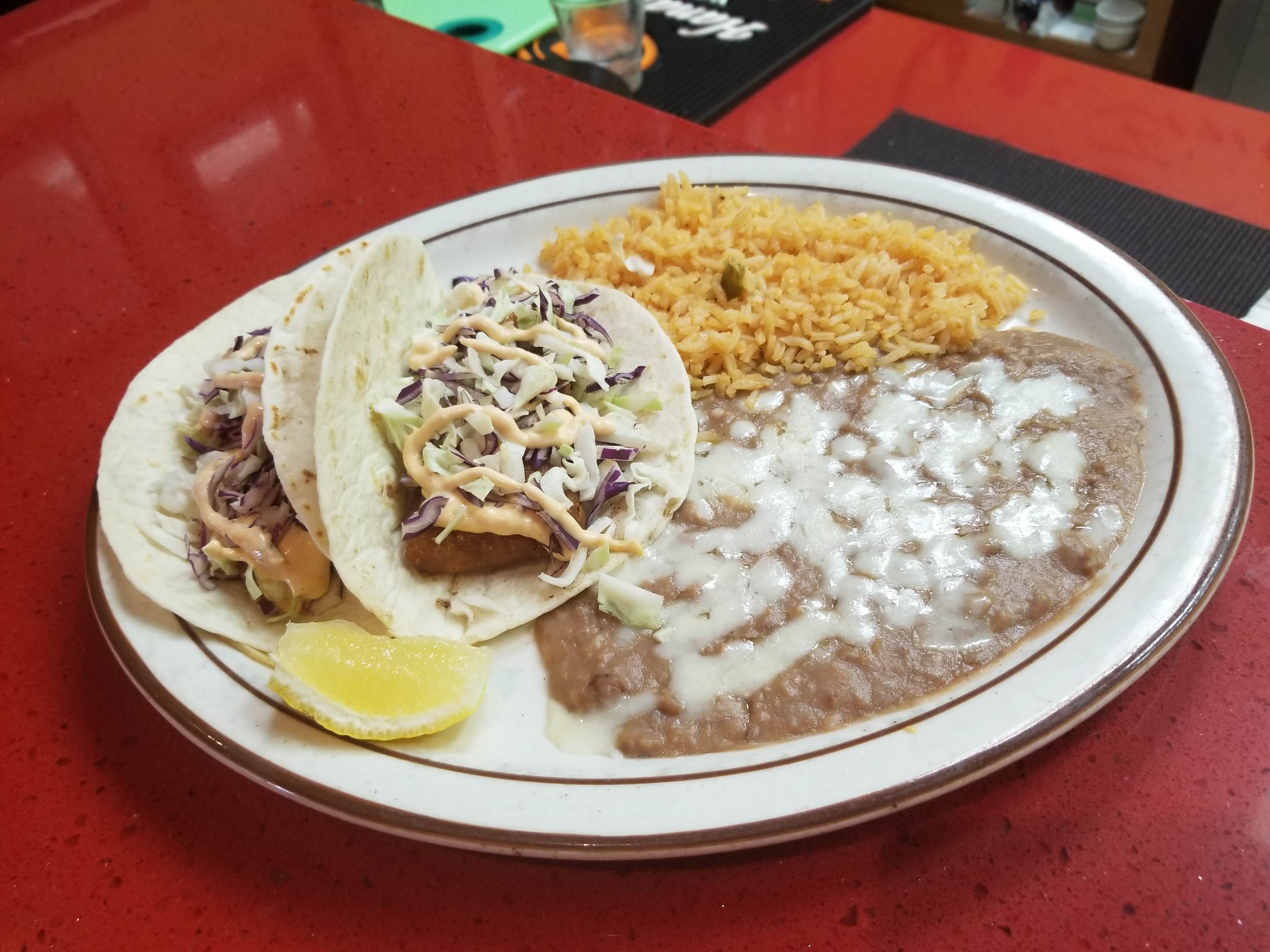 Order 2 Baja Tacos food online from Rosa Linda store, Selma on bringmethat.com