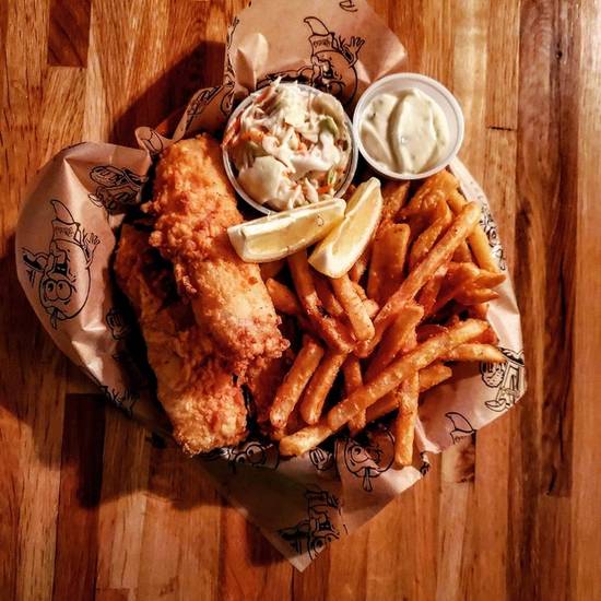 Order Fish and Chips Lunch food online from Vivio store, Warren on bringmethat.com