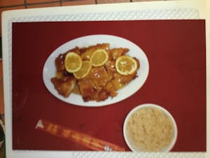 Order D6. Lemon Chicken (Lunch) food online from Lemongrass Cafe store, Louisville on bringmethat.com
