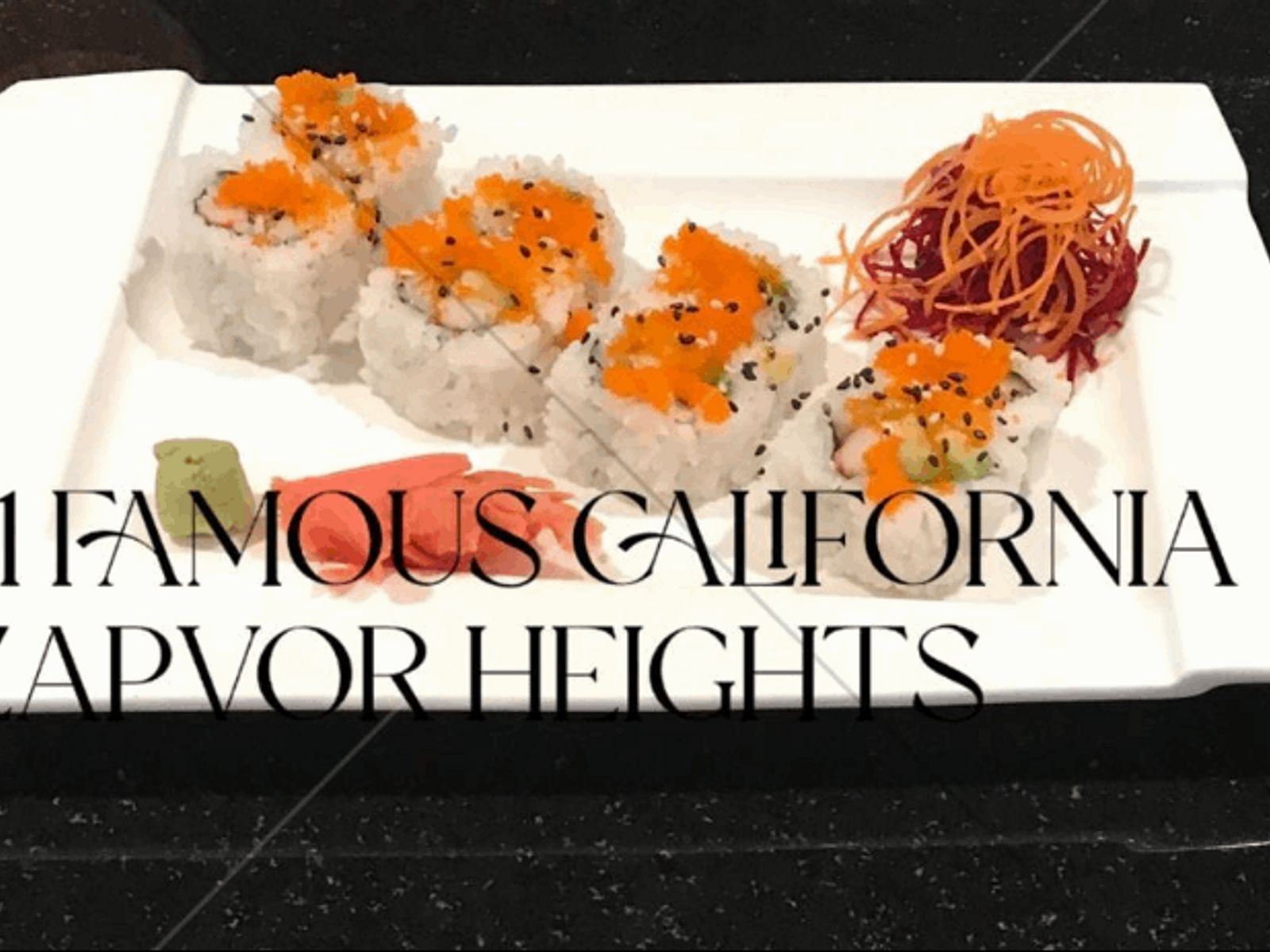 Order M1 Famous California Roll food online from Thai Spice Restaurant store, Houston on bringmethat.com