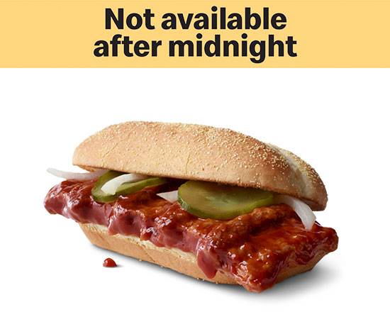 Order McRib food online from Mcdonald's® store, EUREKA on bringmethat.com