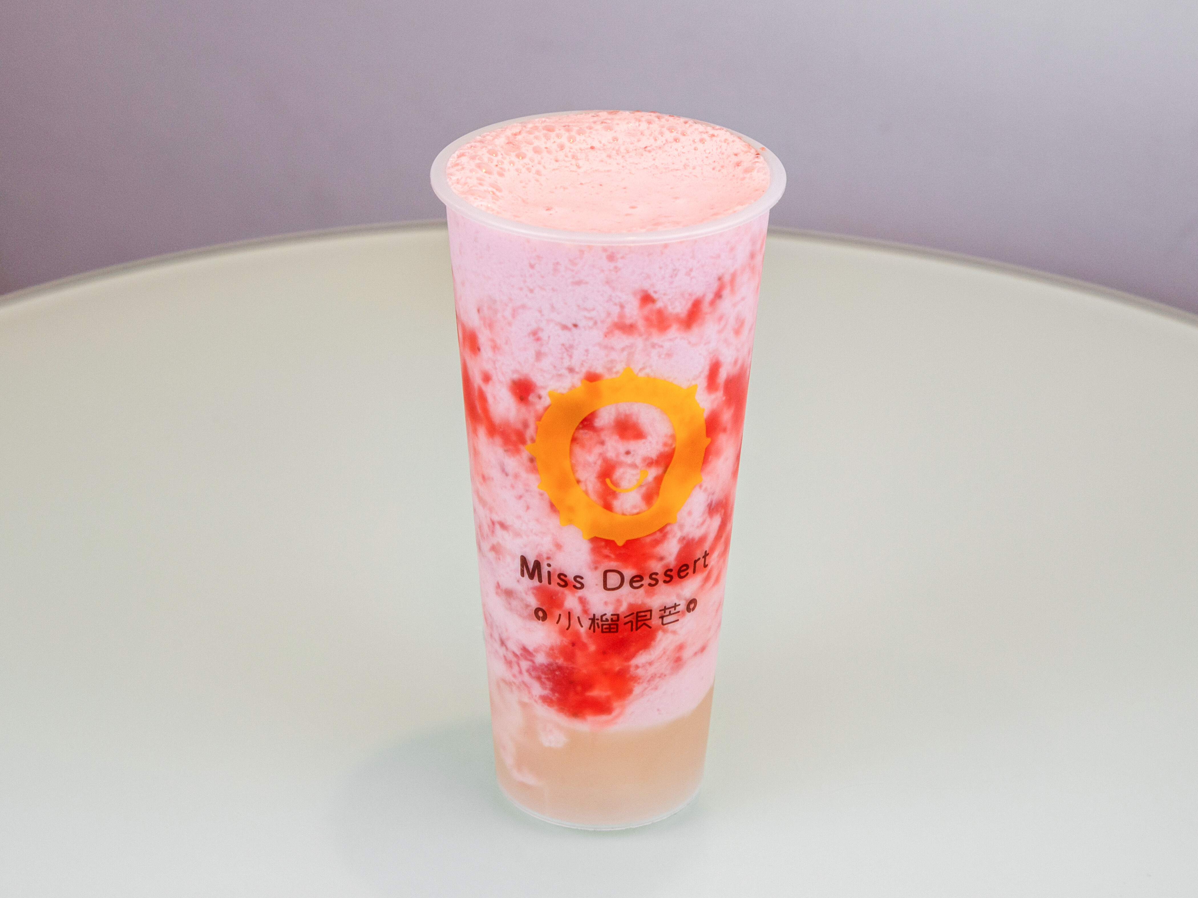 Order Strawberry Yogurt Shake with Crystal Boba food online from Miss Dessert store, Mesa on bringmethat.com