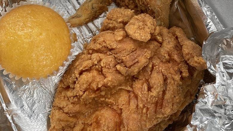 Order Chicken Breast & Wing (2 pcs) food online from RCK Soul Food store, New Hope on bringmethat.com