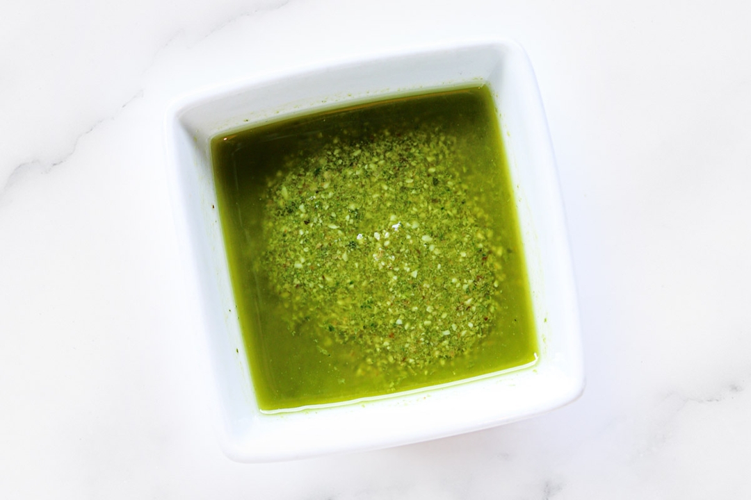 Order Basil Pesto Sauce Single Side food online from Cafe Express store, Houston on bringmethat.com