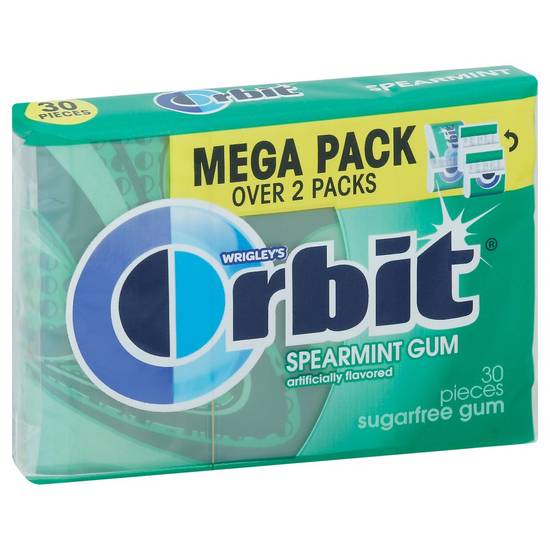 Order Orbit Sugar Free Gums Spearmint (30 ct) food online from Rite Aid store, Yamhill County on bringmethat.com