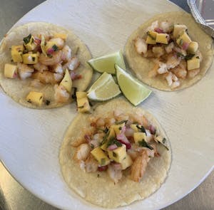 Order Tacos De Camaron (Shrimp Tacos) food online from El Habanero store, Warwick on bringmethat.com
