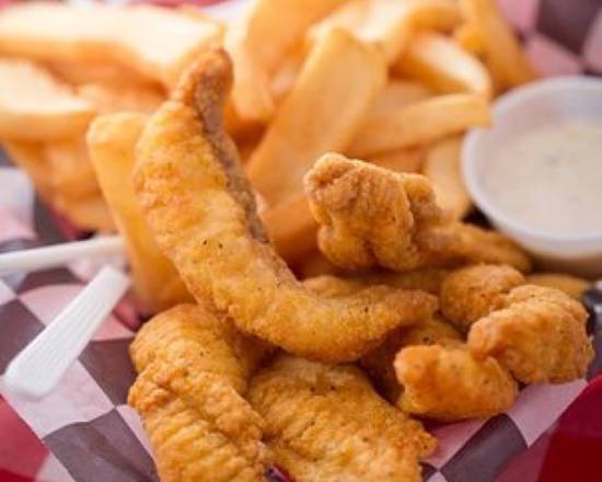 Order Fried Catfish(2pcs) food online from OD Seafood store, Savannah on bringmethat.com
