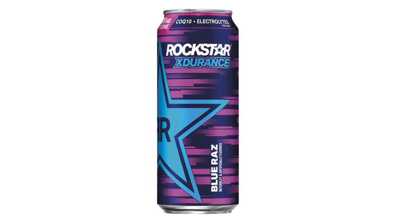 Order Rockstar Xdurance Energy Drink, Blue Raz food online from Trumbull Mobil store, Trumbull on bringmethat.com
