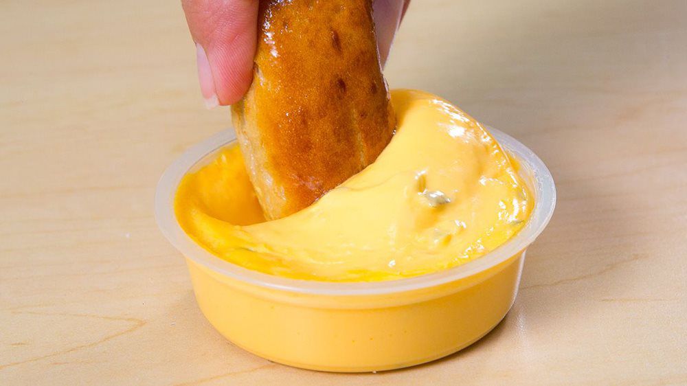 Order Jalapeno Cheddar Cheese Dip food online from Wetzel's Pretzels store, Greenwood on bringmethat.com