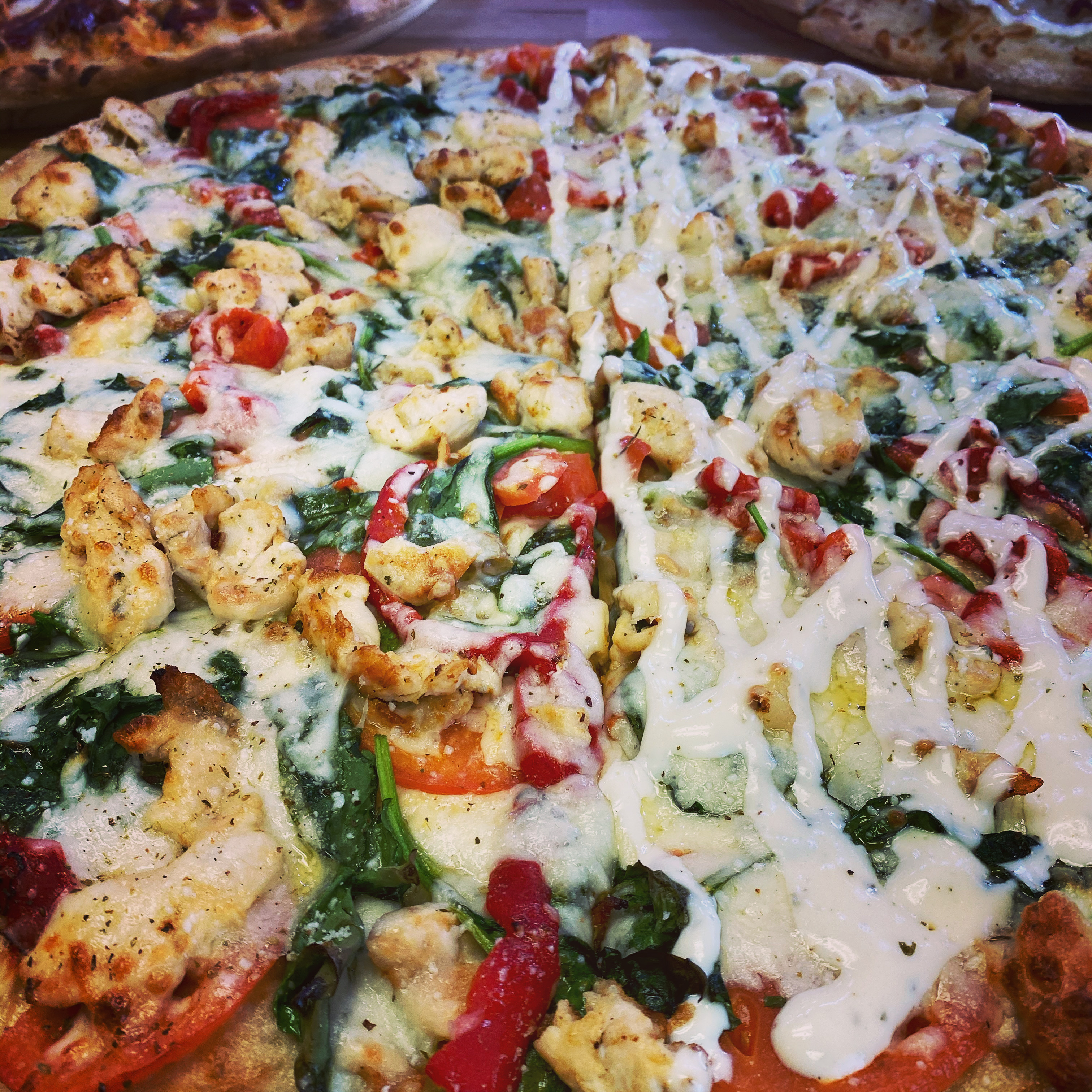 Order Mediterranean Pizza food online from Tuscan Pizza Crust store, Buffalo on bringmethat.com