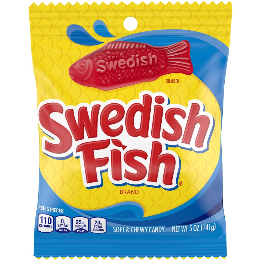 Order Swedish Fish Peg Bags food online from Huck store, Marion on bringmethat.com