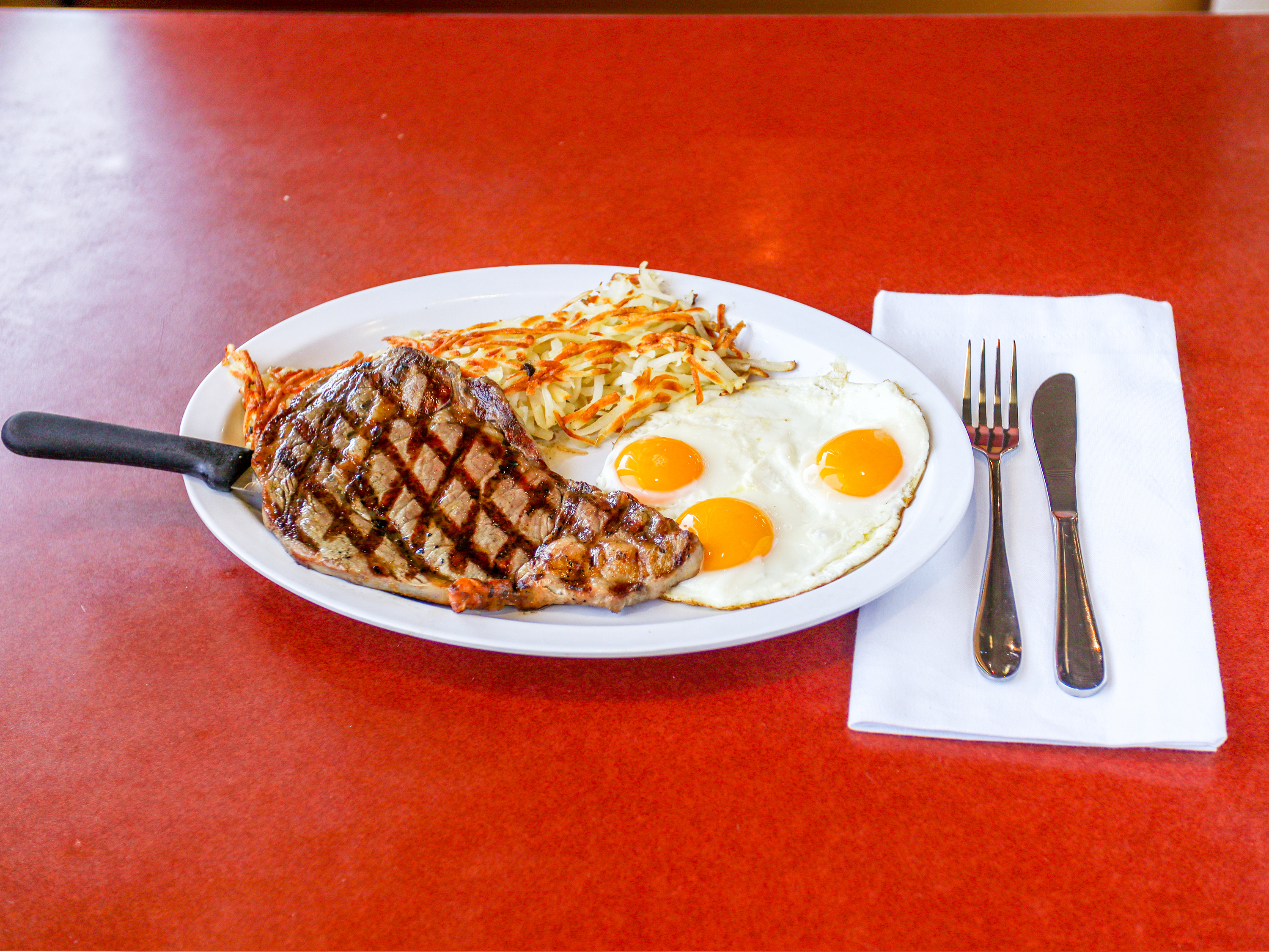 Order Steak & Eggs food online from Fantastic Cafe store, Norco on bringmethat.com