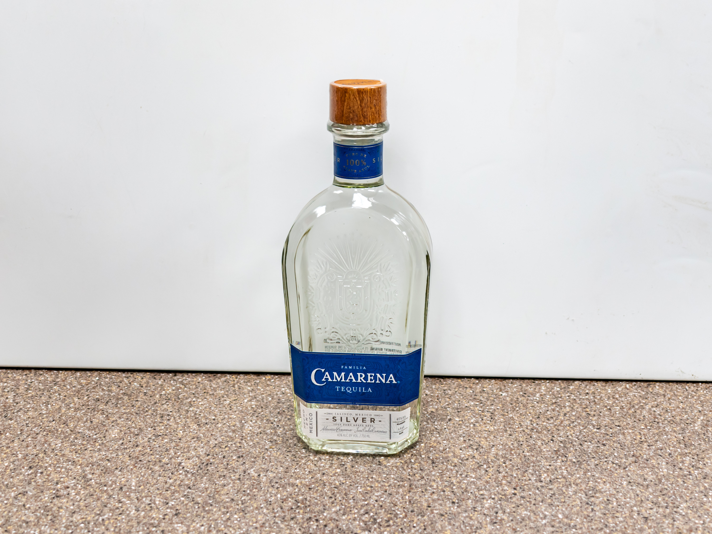 Order Camarena Silver Tequila, 375 ml food online from Kangaroo Food Mart store, Cathedral City on bringmethat.com