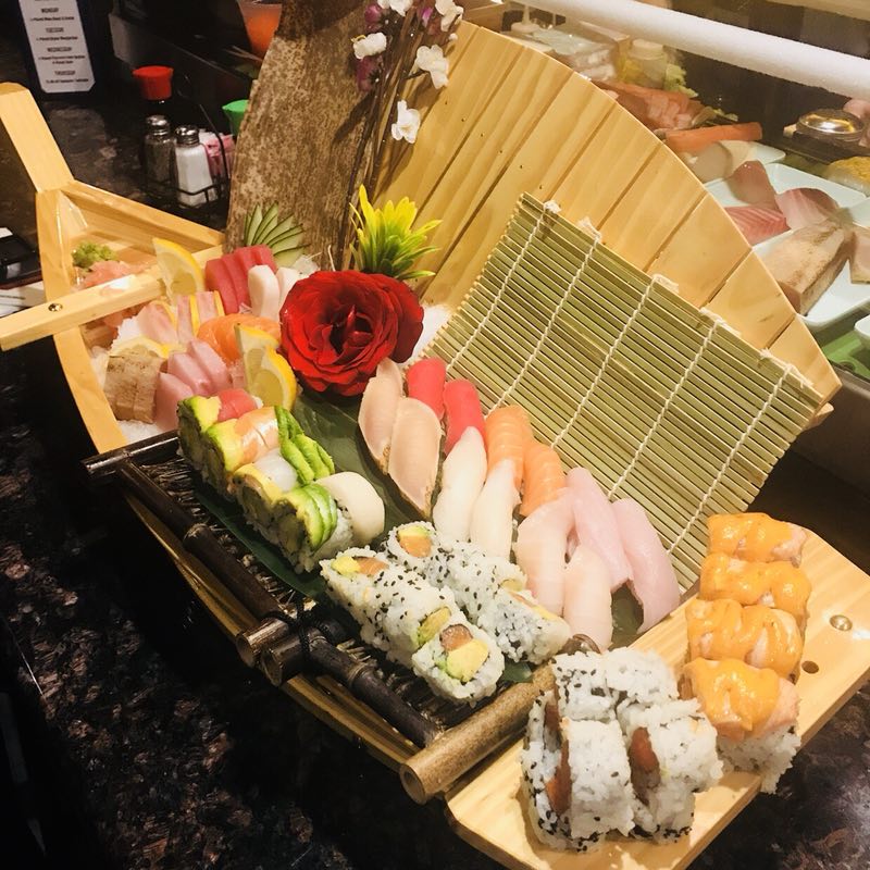 Order Sushi Love Boat food online from Yuyo Japanese Restaurant store, Lubbock on bringmethat.com